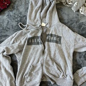Gray Abercrombie sweater